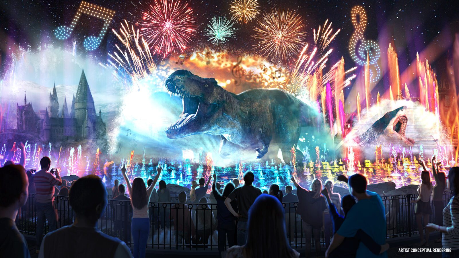 Universal Studios Florida Cinesational A Symphonic Spectacular Concept Art (Photo: Universal)