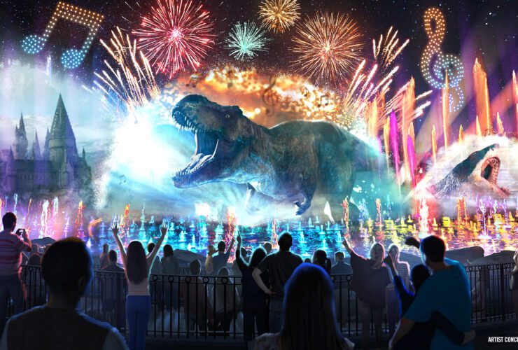 Universal Studios Florida Cinesational A Symphonic Spectacular Concept Art (Photo: Universal)