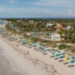 Aerial view of Disney Lookout Cay at Lighouse Point (Photo: Disney Cruise Line)