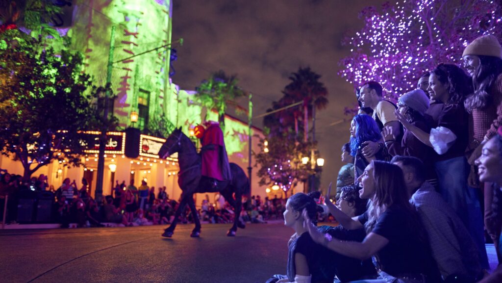 The Headless Horseman at Oogie Boogie Bash