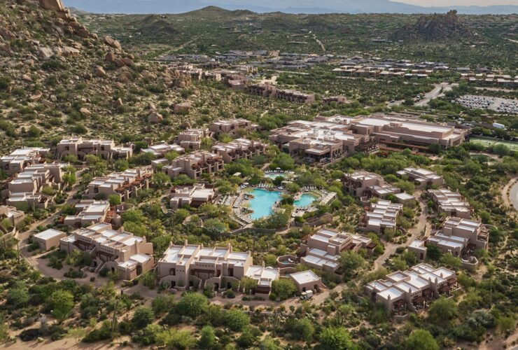 Aerial view of Four Seasons Resort Scottsdale at Troon North (Photo: Four Seasons)