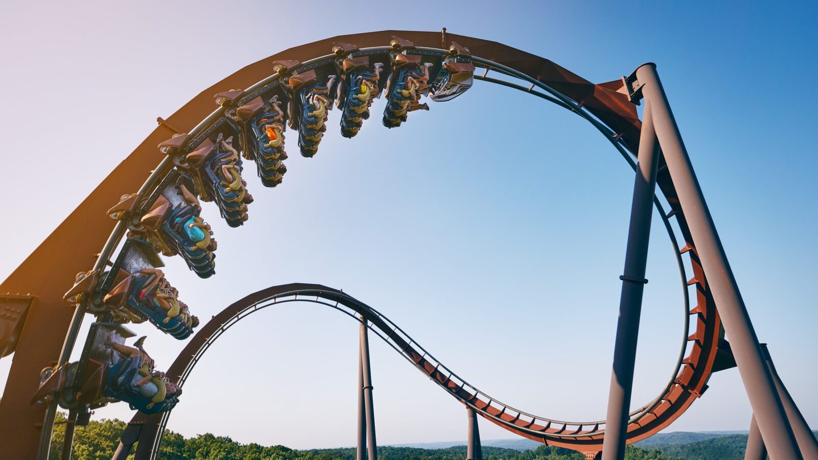 WildFire is a multi-loop rolling coaster at Silver Dollar City (Photo: Silver Dollar City)