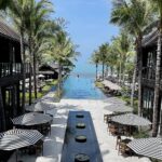 view out over the pool area at Kimpton Kitalay Samui