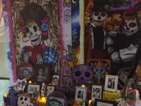 view of altar for Day of the Dead at Velas Vallarta