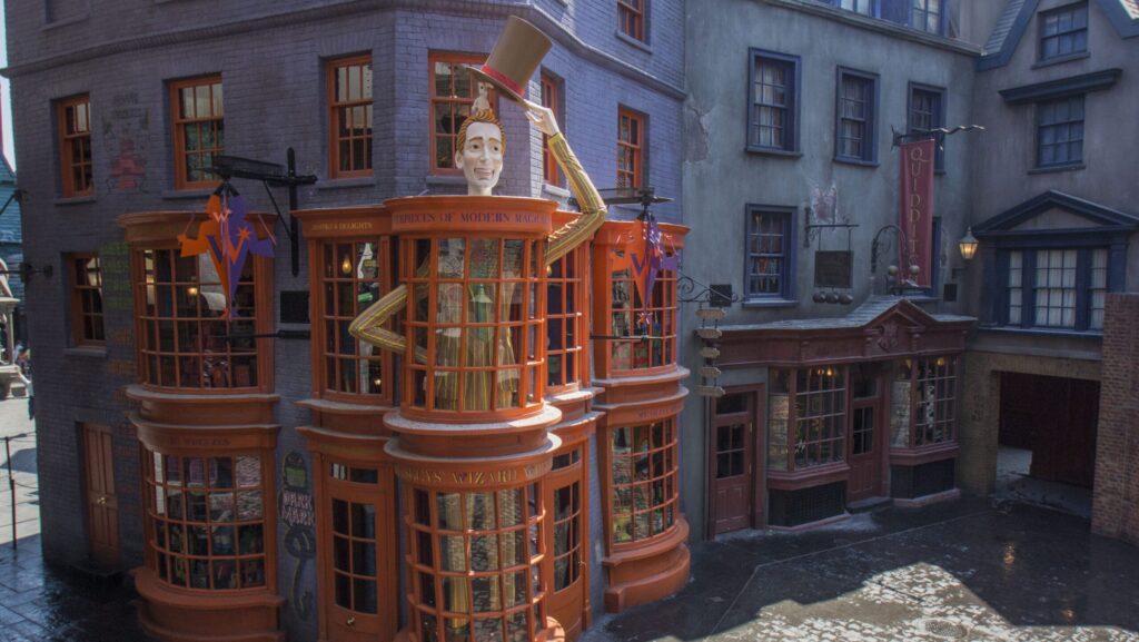 Storefront at Diagon Alley