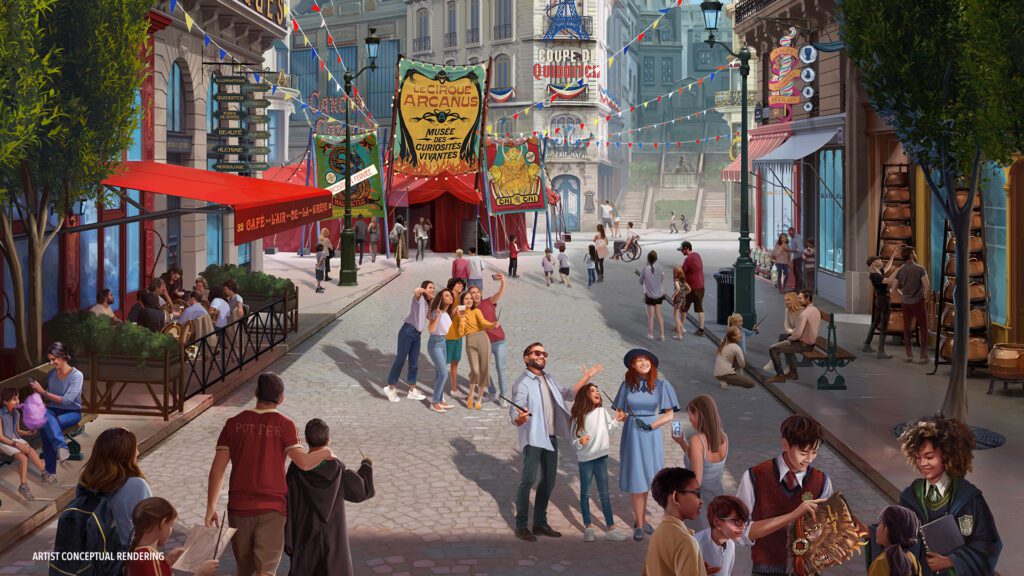 The Wizarding World of Harry Potter - Ministry of Magic artist rendering