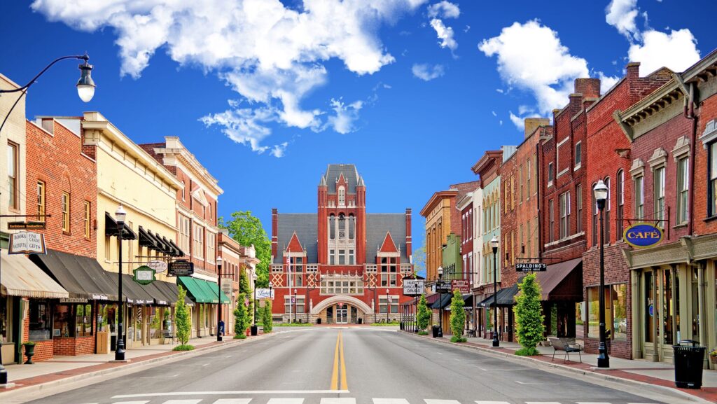 Downtown Bardstown, Kentucky