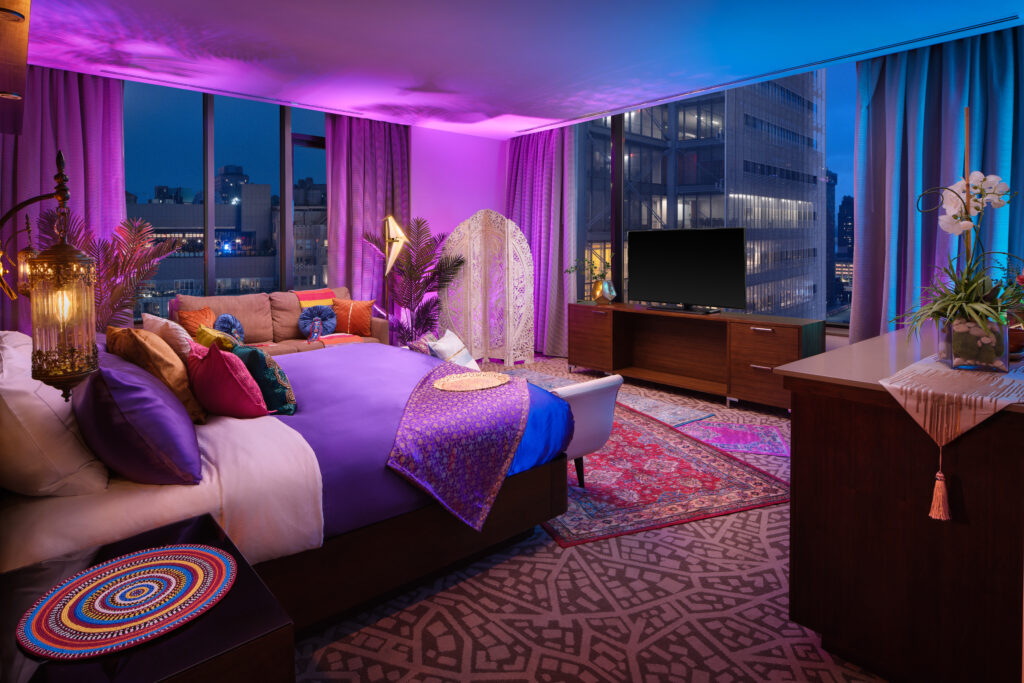 Hilton New York Times Square Aladdin Suite