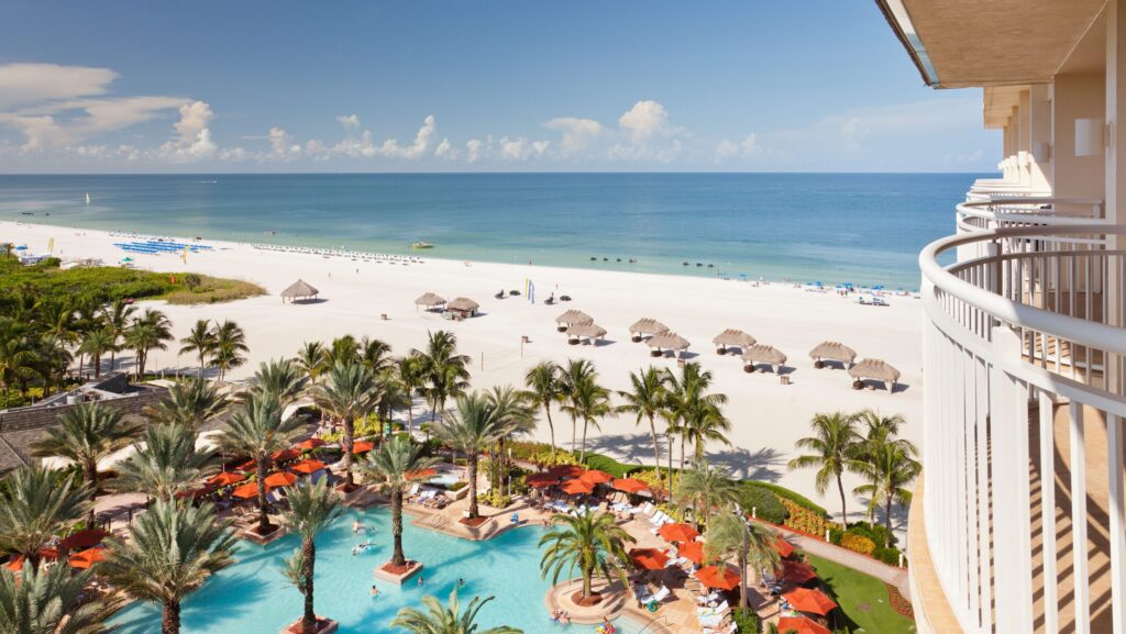 JW Marriott Marco Island Beach Resort is ideal for a trip with your parents