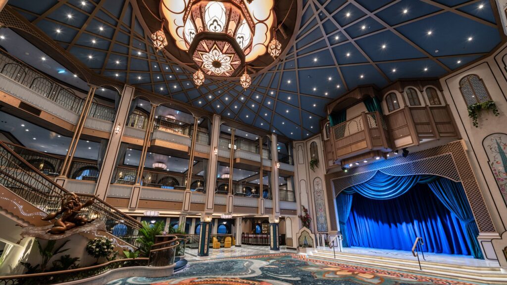 Disney Treasure atrium