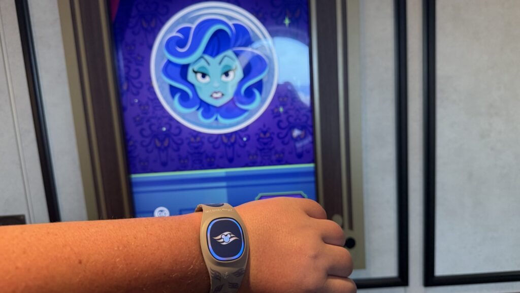Arm with a DisneyBand+