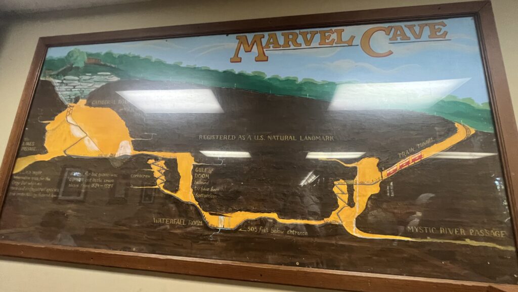 Photo description of Marvel Cave at Silver Dollar City