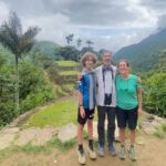 Ariel Frager and her family in Ciudad Perdida