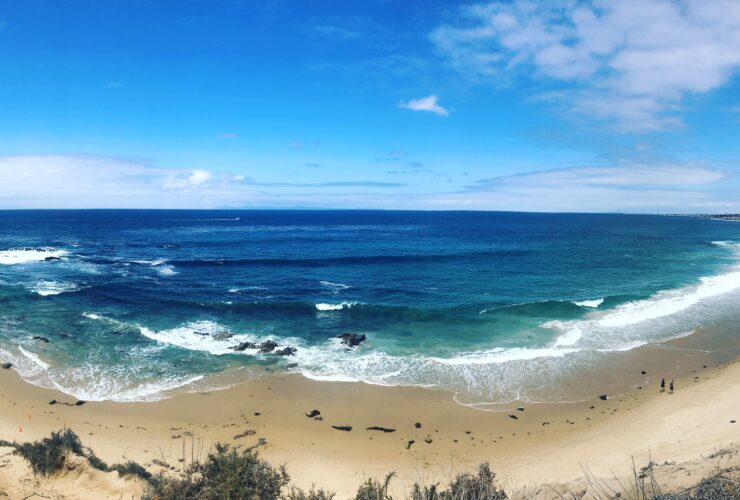 Crystal Cove State Park waves