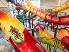 Ridge Runner Water Coaster at Wildnerness at the Smokies in Sevierville, TN