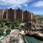 View of Aulani from the Eva tower