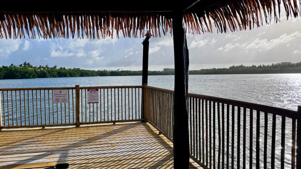 yoga palapa at Club Med Cancun
