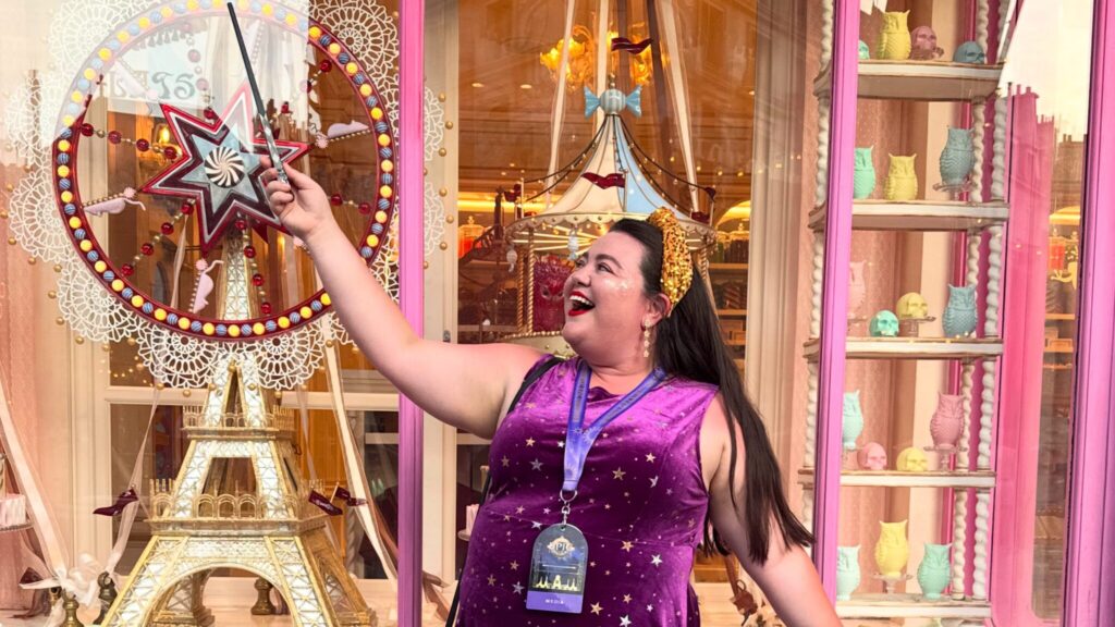 Megan at Epic Universe
