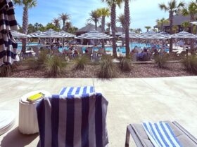 cabana at Camp Creek Inn pool