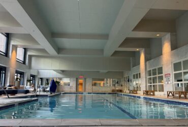 indoor pool at the Four Seasons Atlanta