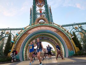 Entry portal into Epic Universe