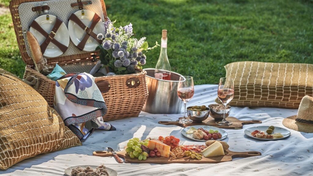 Picnic provided by the Four Season Austin