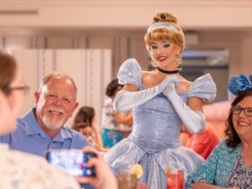 Disney princess breakfast at 1900 Park Fare