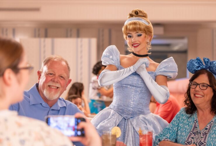 Disney princess breakfast at 1900 Park Fare