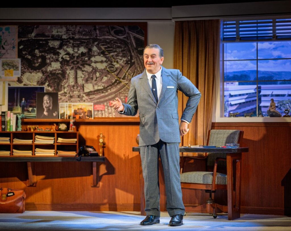 Walt Disney Audio-Animatronic in "Walt Disney -- A Magical Life" at Disneyland