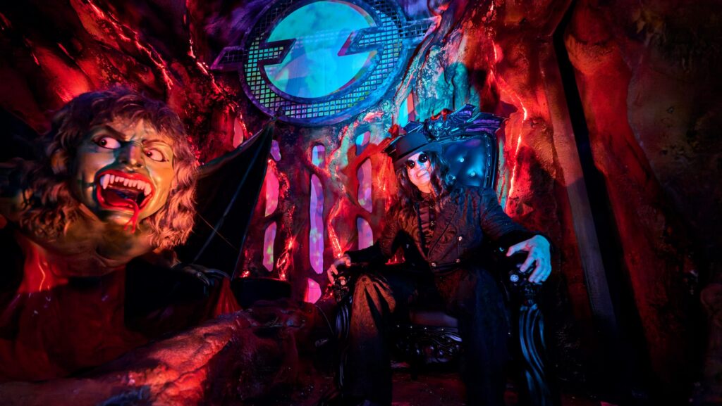 Ozzy Osbourne themed haunted house