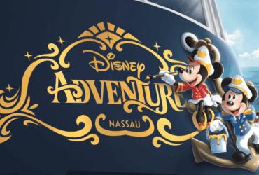 Artist rendering of the Disney Adventure stern characters