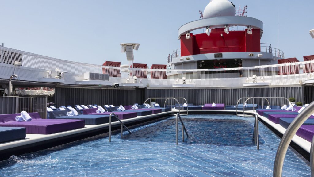 Pool on Virgin Voyages' Brilliant Lady