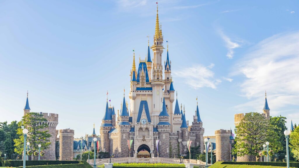 Cinderella Castle at Tokyo Disneyland