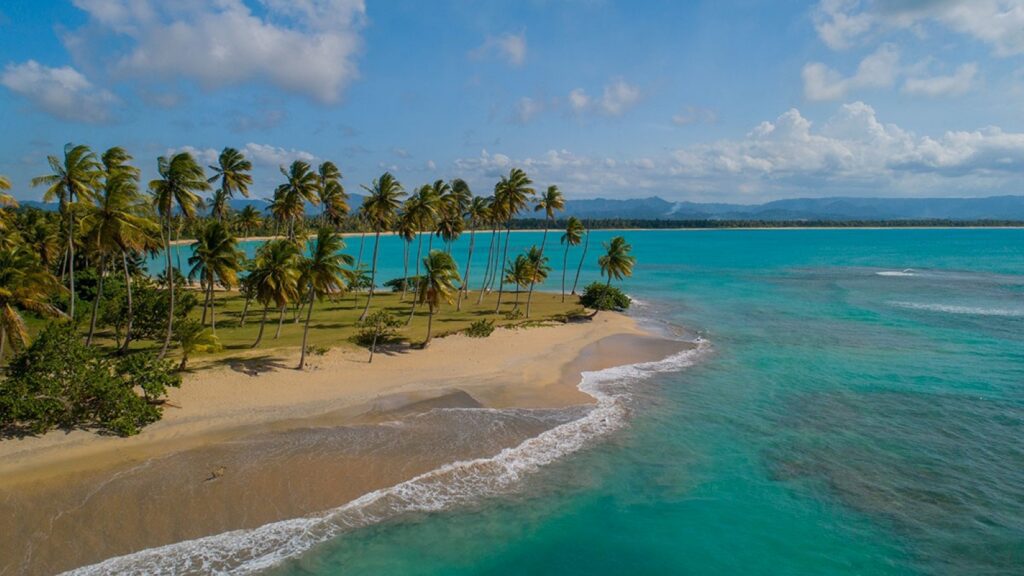 Playa Esmeralda in the Miches region of the Dominican Republic