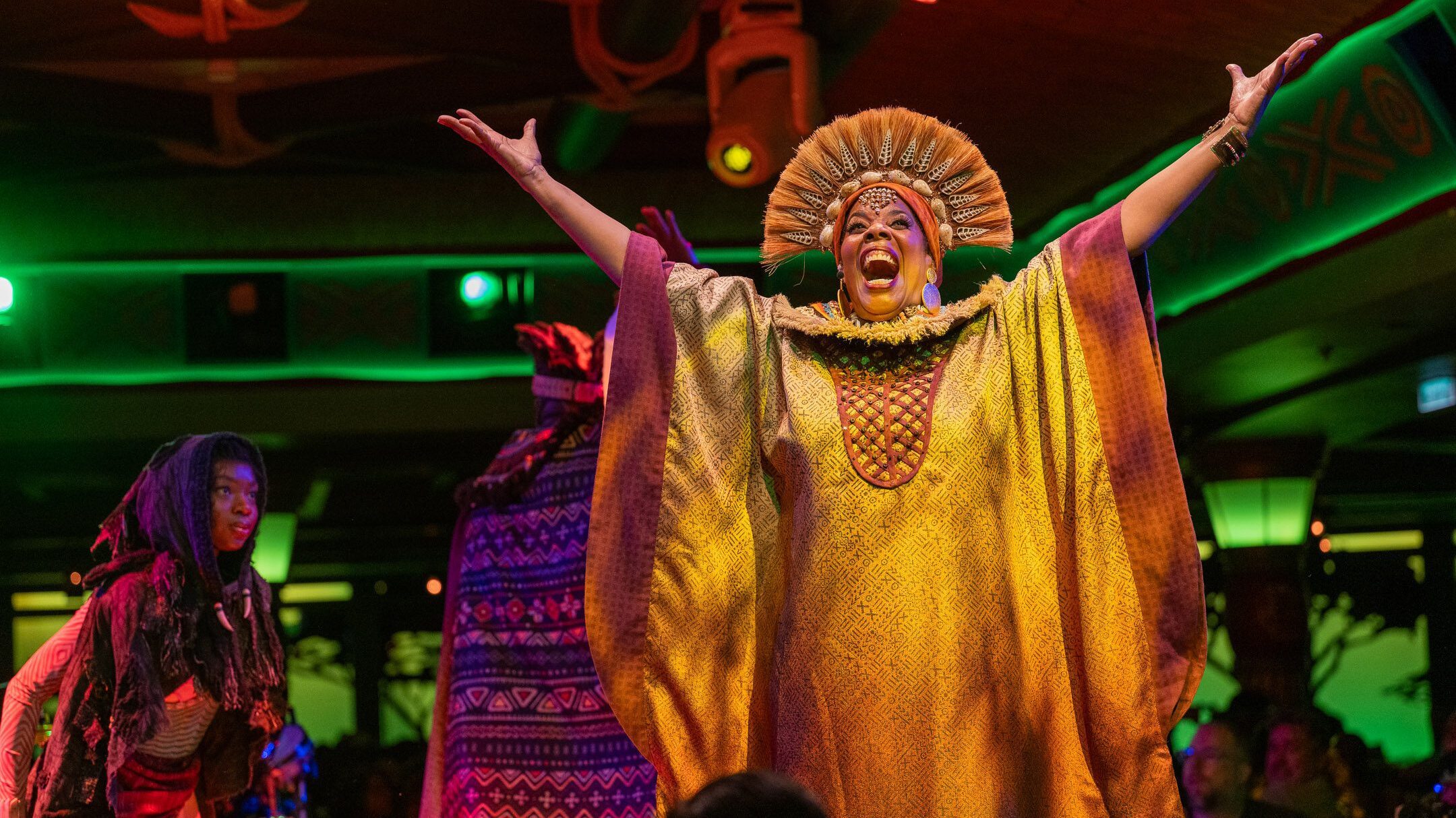 The iconic songs and legendary moments of “The Lion King” come to life at Pride Lands: Feast of The Lion King (Photo: Steven Diaz)