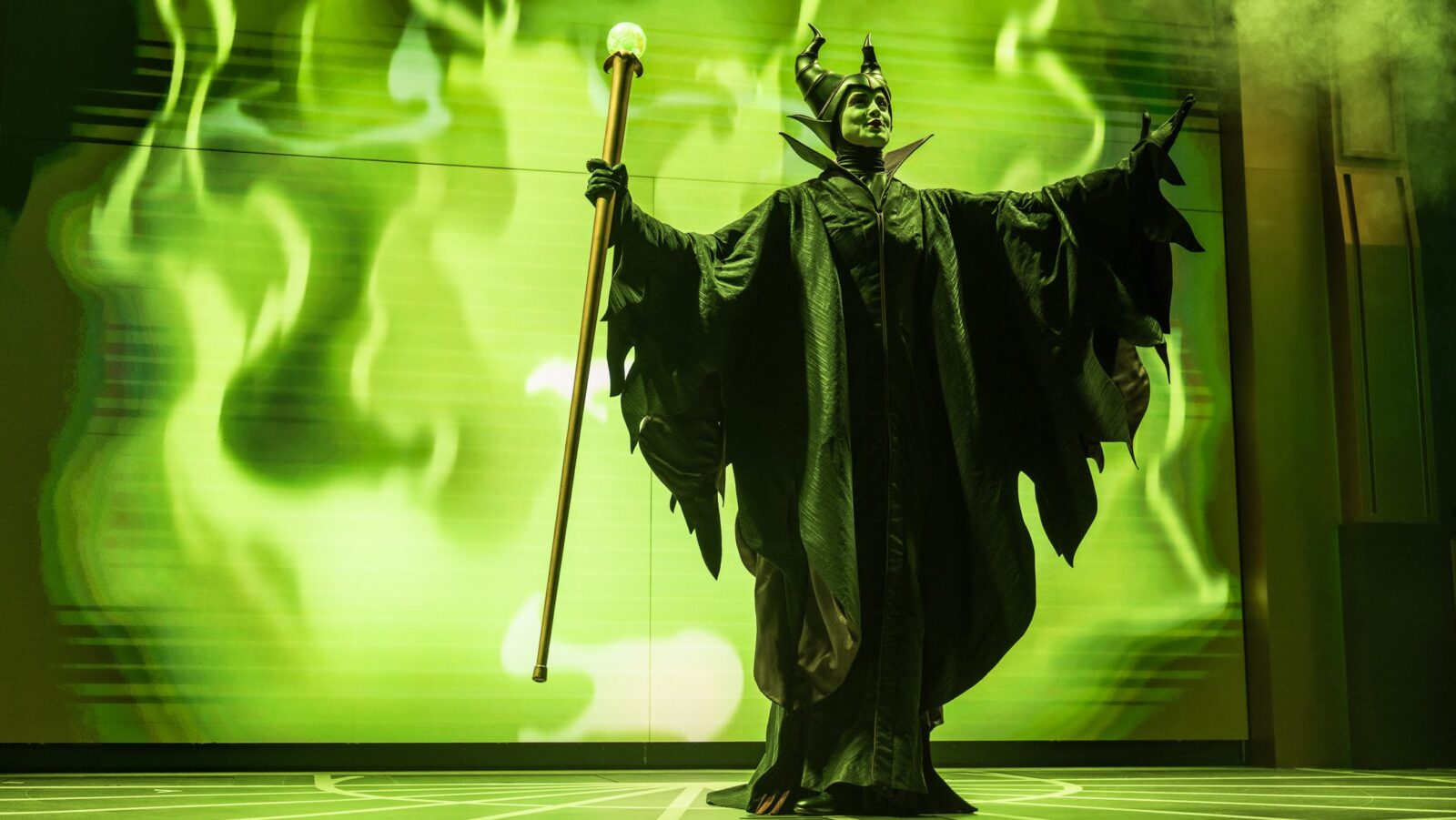 Malificent puts guests under her spell on the Disney Destiny (Photo: Disney)
