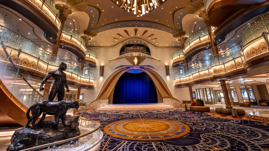 Grand Hall on the Disney Destiny