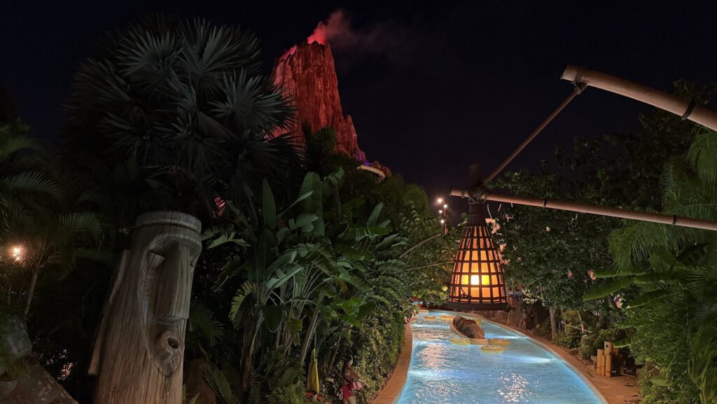 Night Kopiko Wai Winding River and Volcano Bay