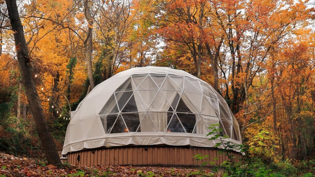 Airydale glamping dome