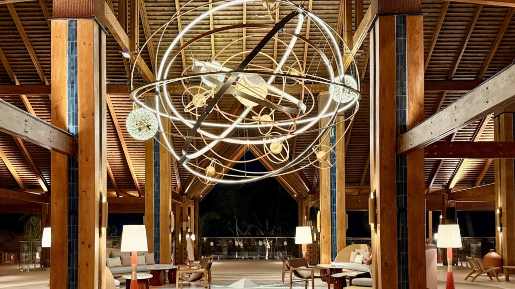 Lobby art at Club Med Punta Cana