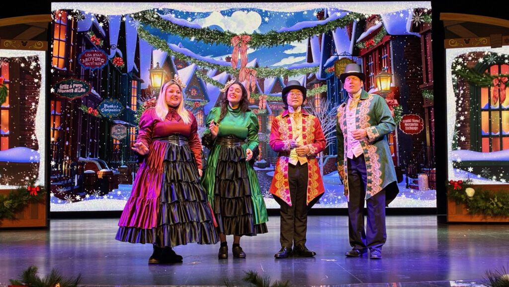 Carolers at Disneyland Holidays