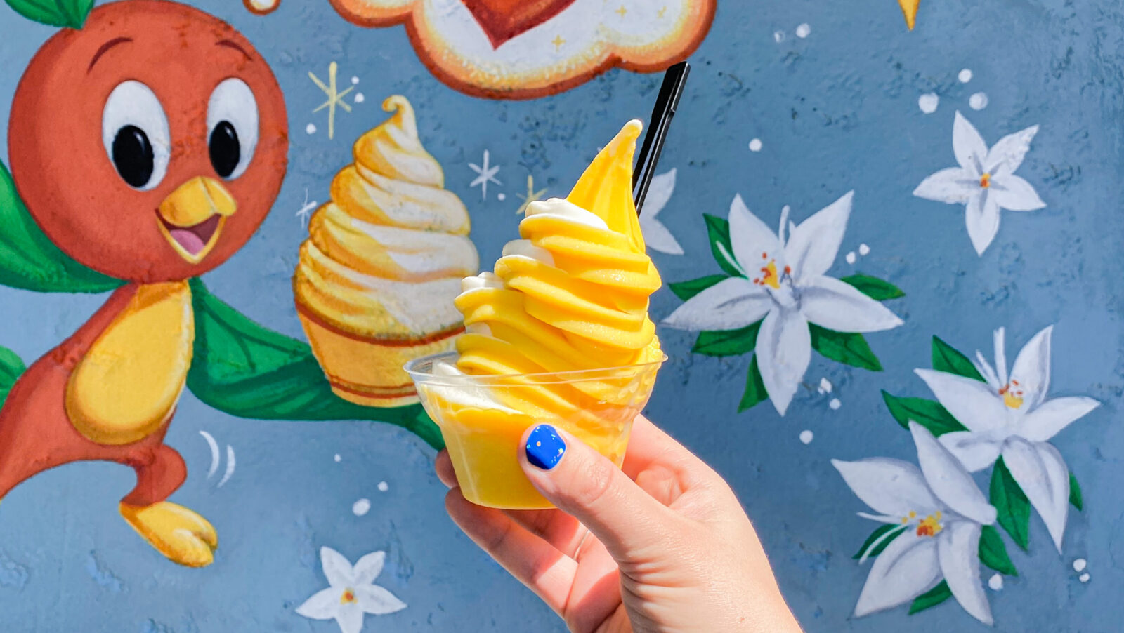 Dole Whip soft serve at Magic Kingdom