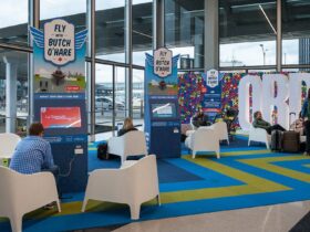 The Family Lounge at O'Hare Airport offers a designated space for kids to play (Photo: Chicago O'Hare Airport)