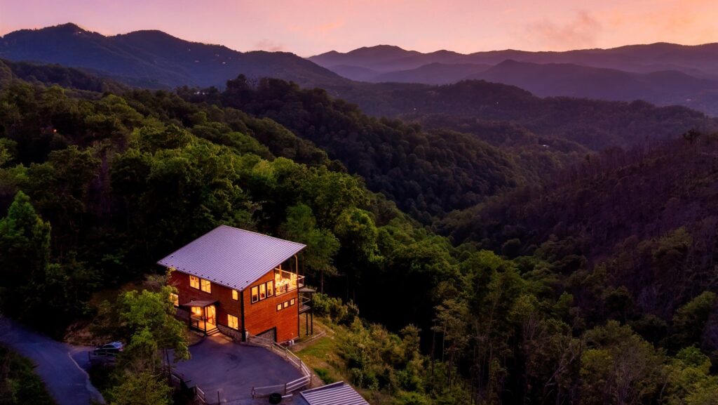 A vacation home with a view in the Great Smoky Mountains
