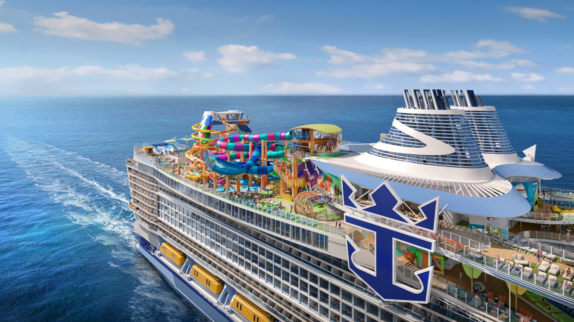 Artist Rendering of Legend of the Seas from Royal Caribbean