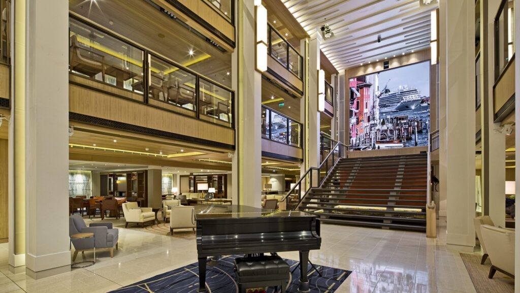 Viking Ocean Ships' Atrium