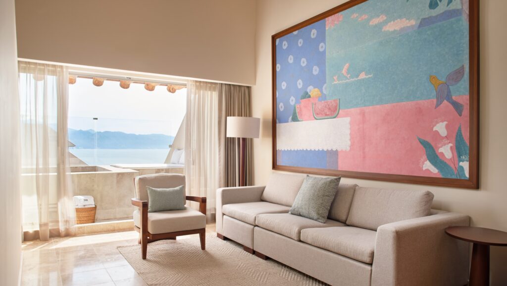 A reimagined suite at The Westin Playa Vallarta, an All-Inclusive Resort