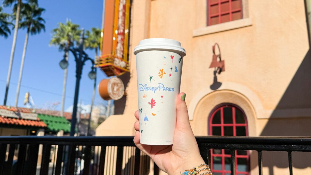 Cup of Starbucks coffee at Disney's Hollywood Studios
