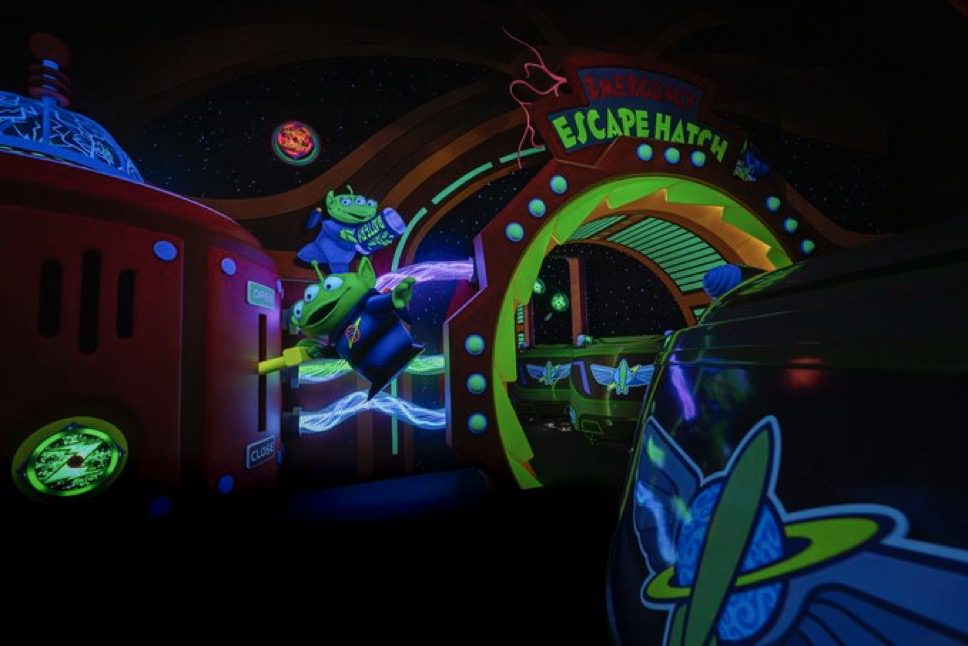 Inside Buzz Lightyear's Space Ranger Spins at the Magic Kingdom