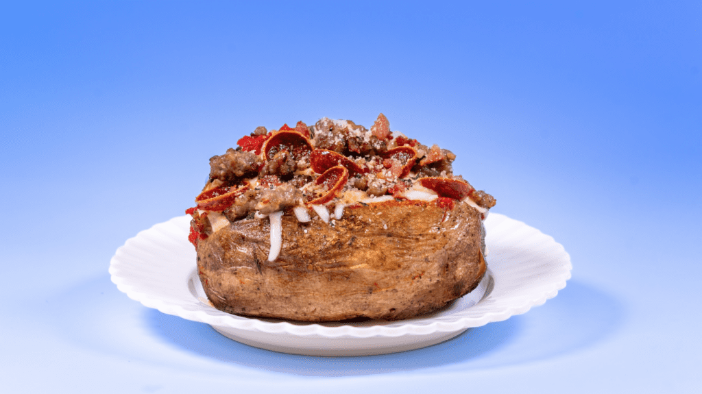Pizza Girls Baked Potato